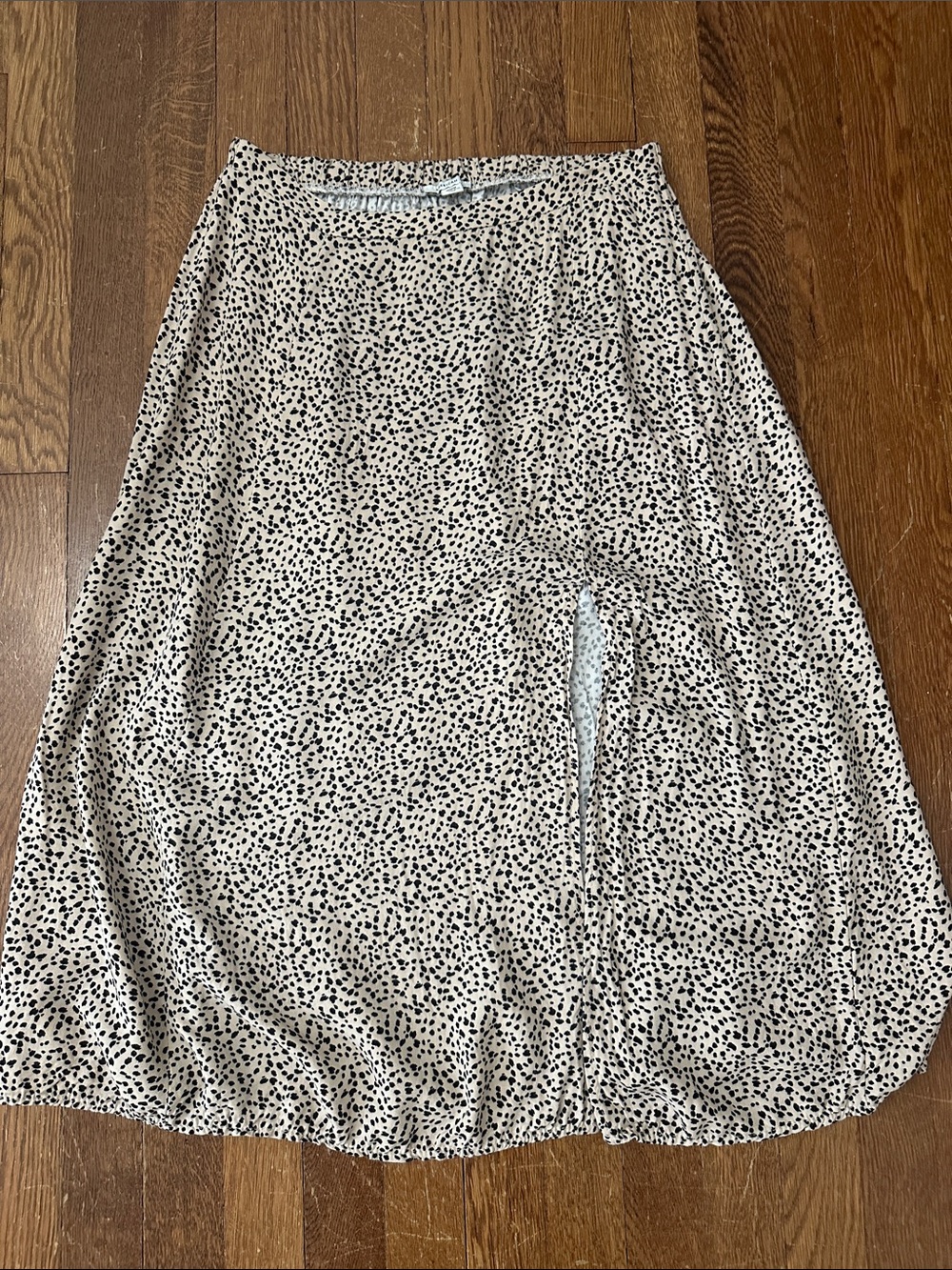 American Eagle Animal Print Midi Skirt